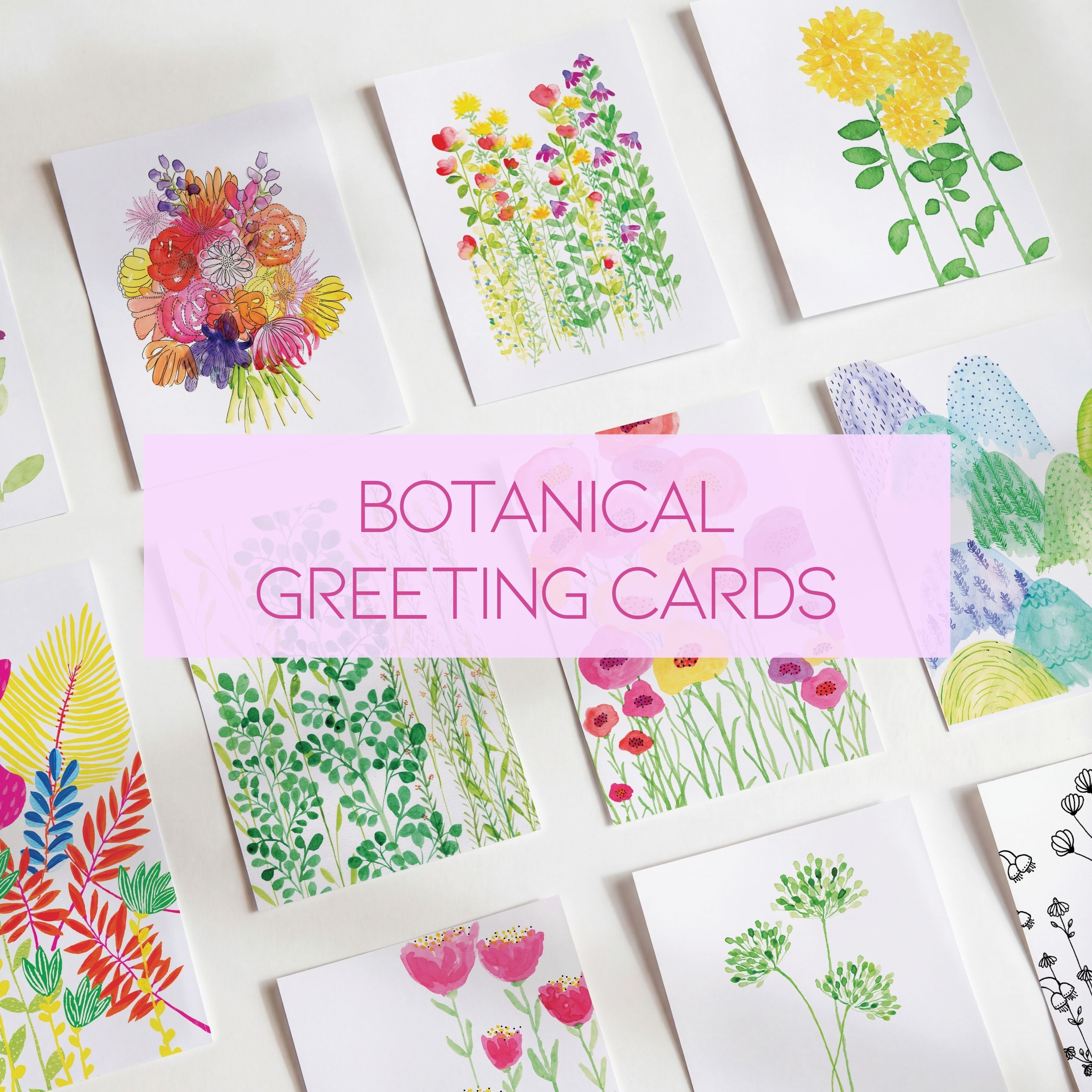 WS | BOTANICAL GREETING CARDS