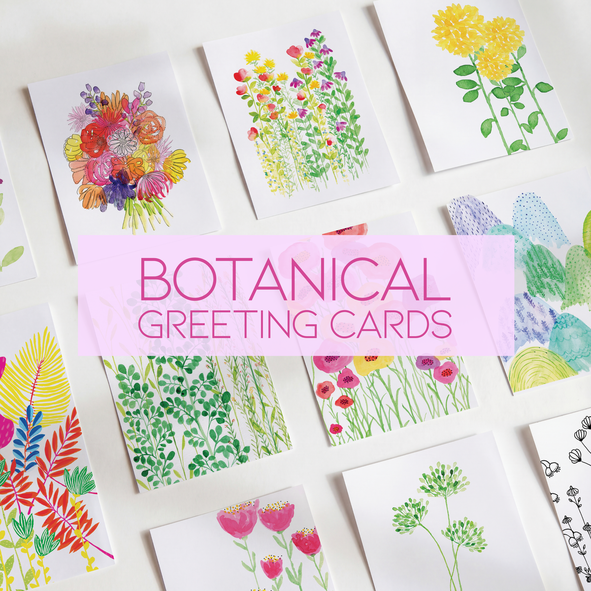 WS | BOTANICAL GREETING CARDS