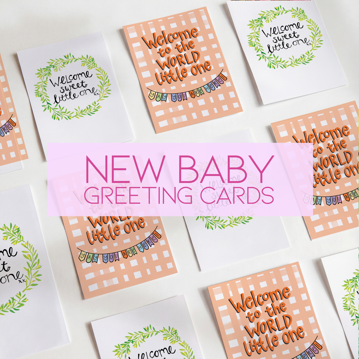 WS| NEW BABY GREETING CARDS