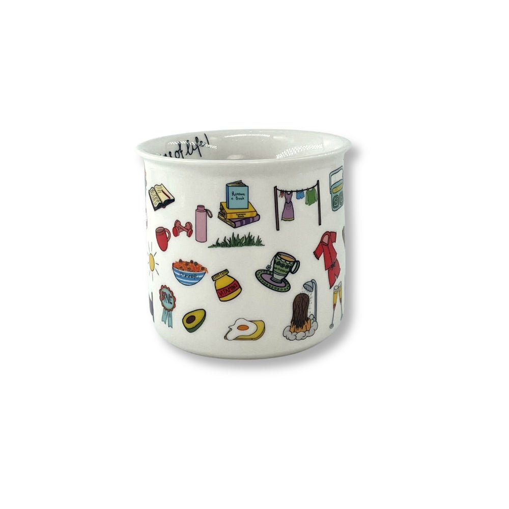 WS Ceramic Mug - 350ml - 'Celebrate the Tiny Wins of Life'