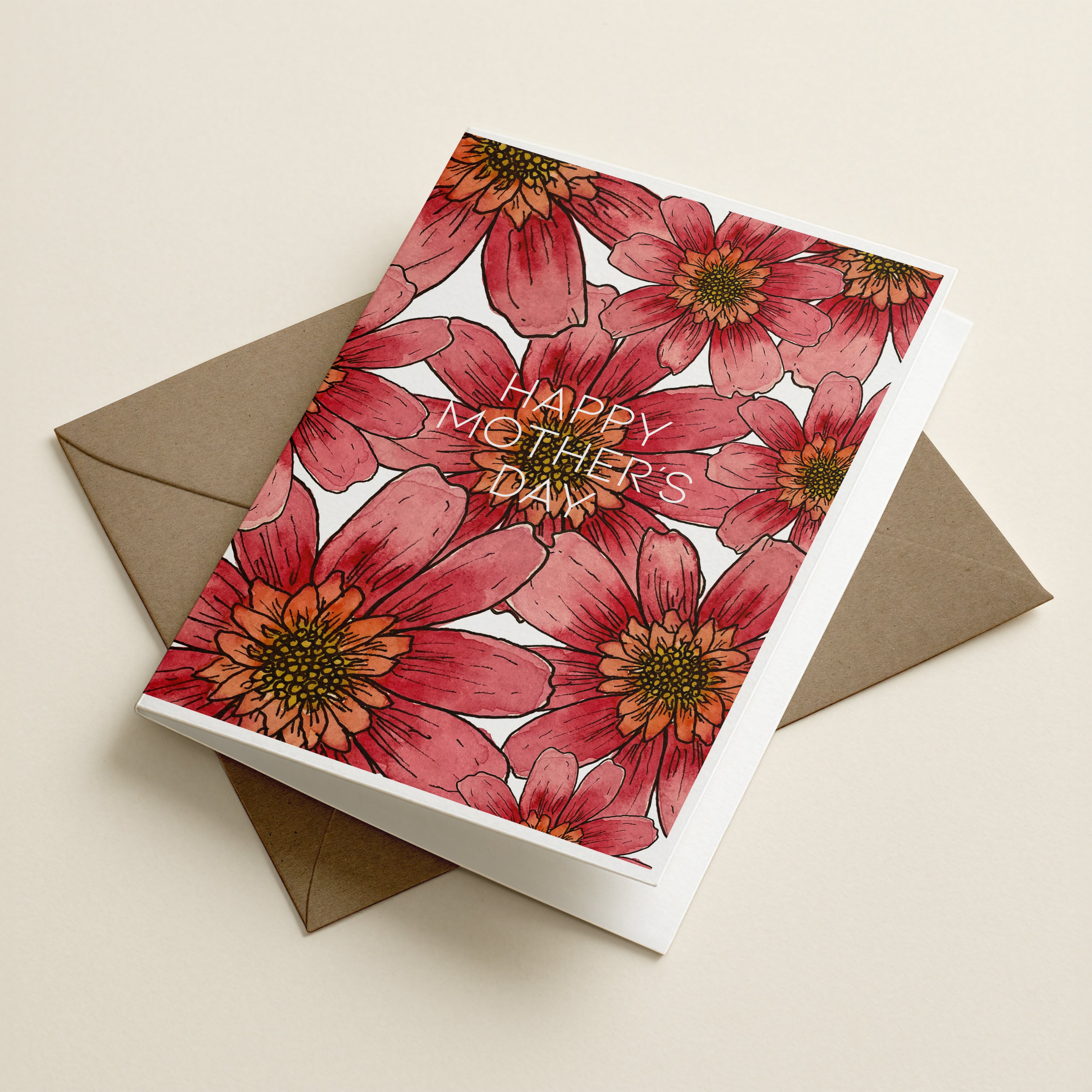 Happy Birthday Dahlia - ATS - Word Greeting Card