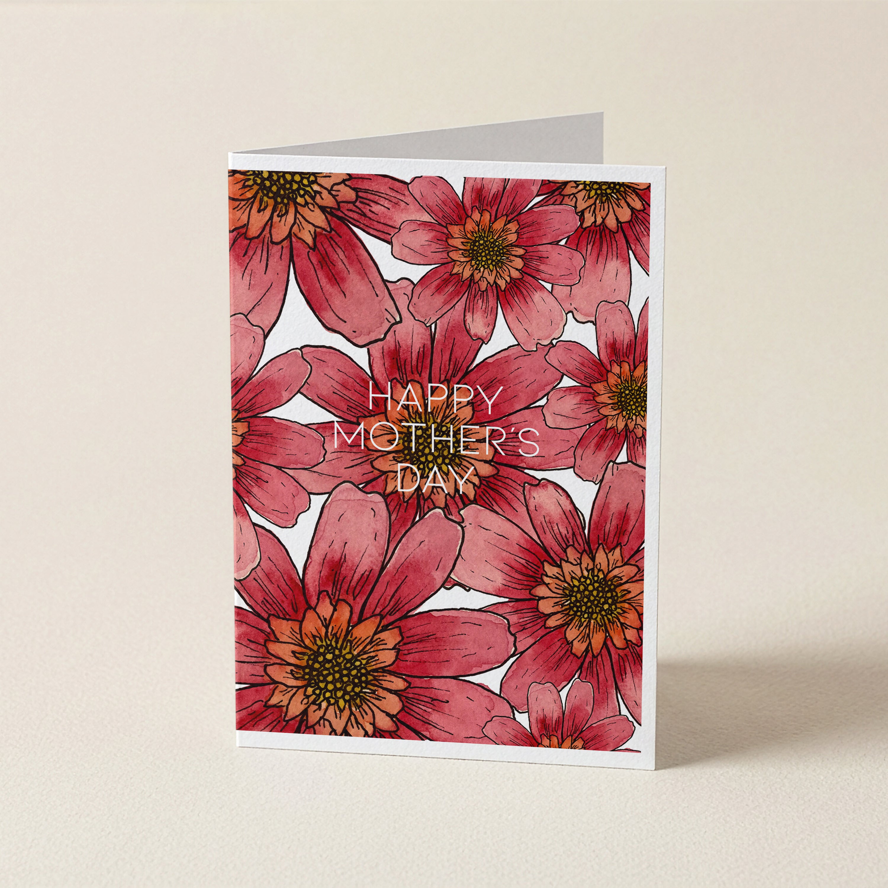 Happy Birthday Dahlia - ATS - Word Greeting Card