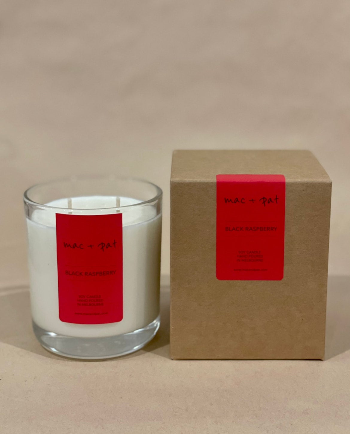 Black Raspberry Candle — MAC + PAT | Calla Collective