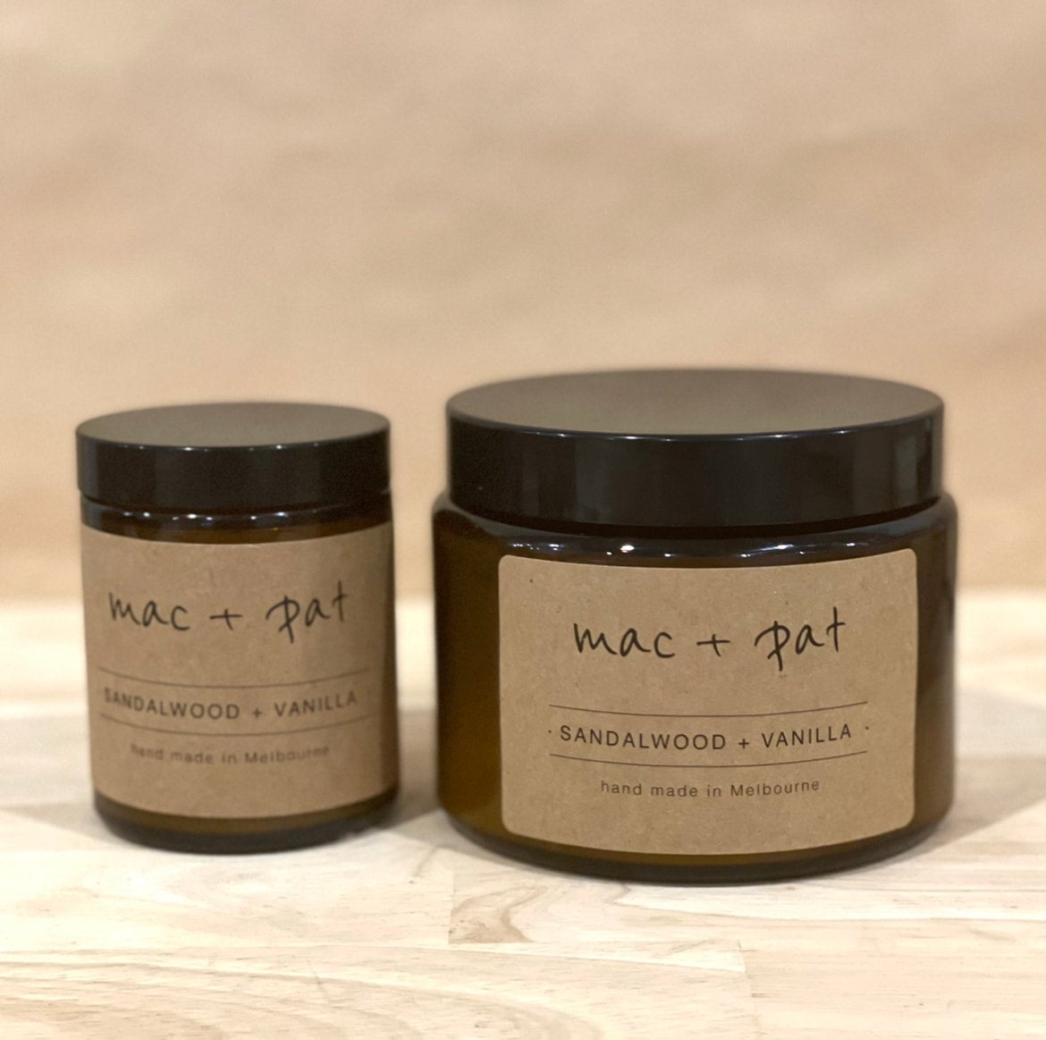 Sandalwood & Vanilla Candle - Bush Series — MAC + PAT | Calla Collective