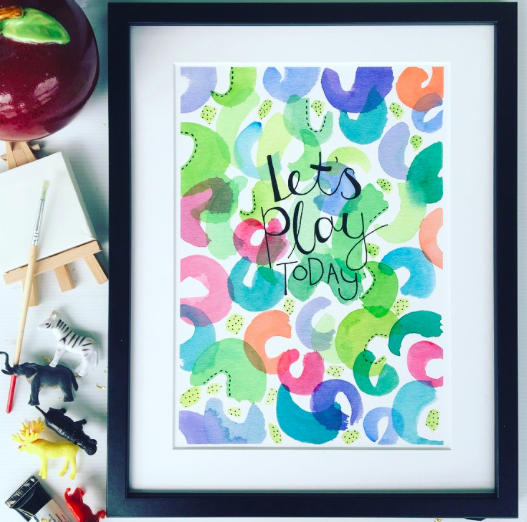 Let’s Just Play Today — PRINT | Calla Collective