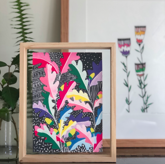 Acorn Rainbow - BOTANICAL PRINT — Kim Miatke ART | Calla Collective