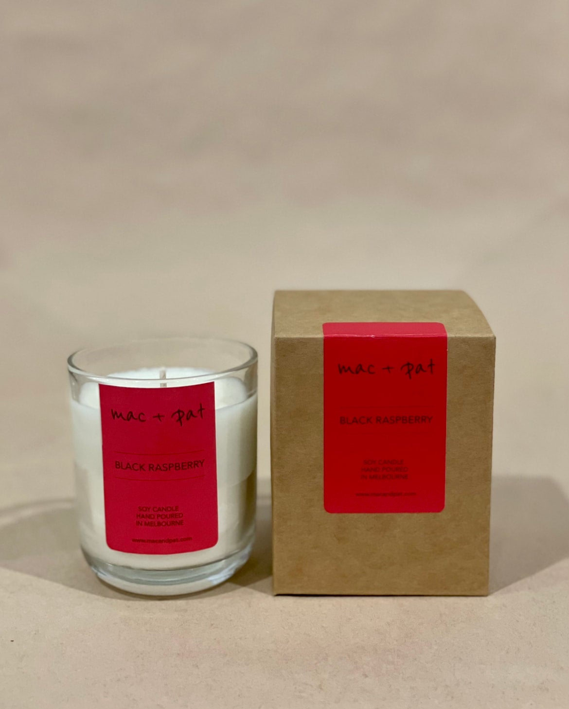 Black Raspberry Candle — MAC + PAT | Calla Collective
