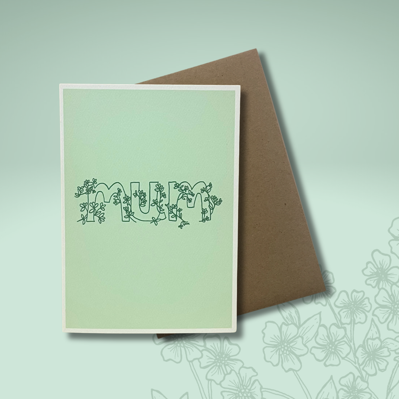 'Green Mum Foliage' — Mother's Day CARD | Calla Collective