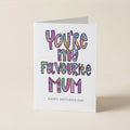 'You're My Favourite Mum' Mother's Day CARD — CALLA COLLECTIVE | Calla Collective