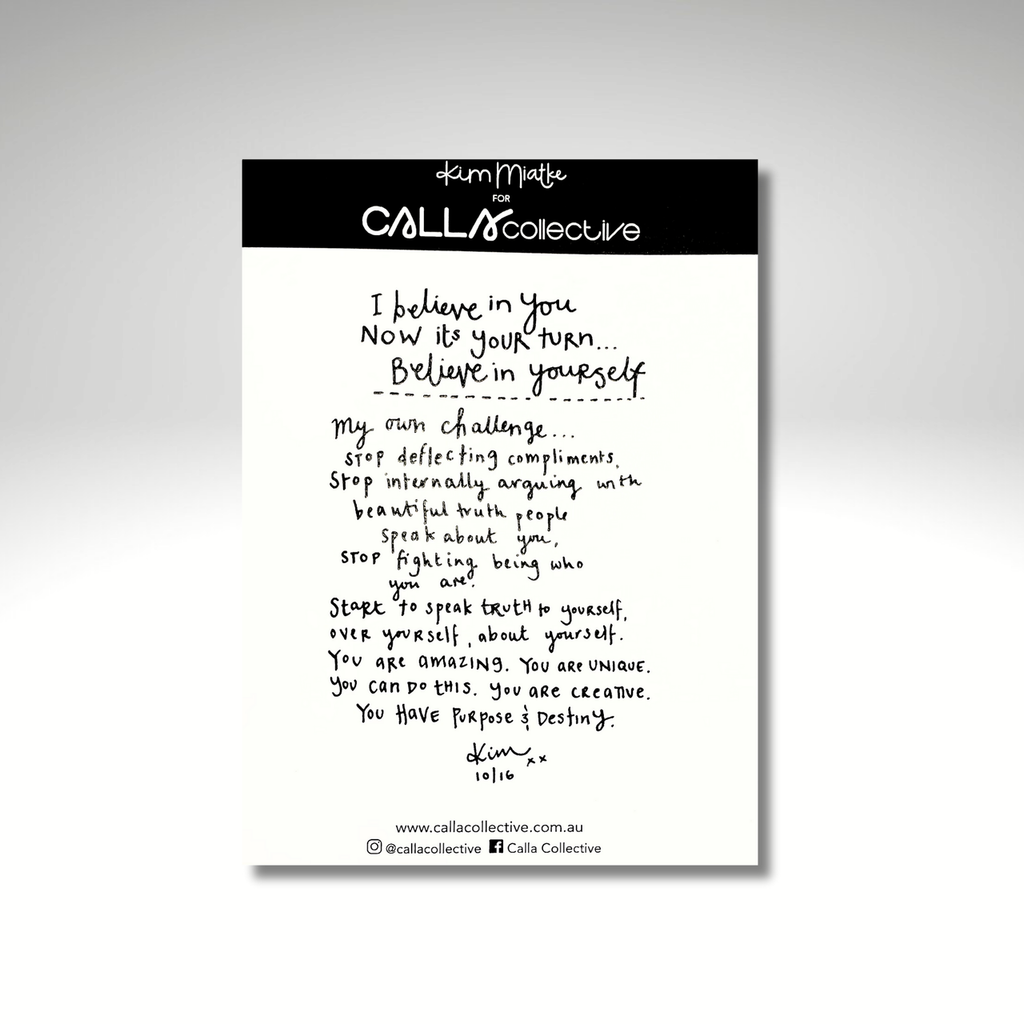 I Believe In You — PRINT | Calla Collective