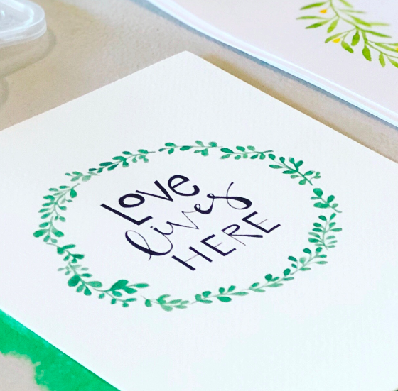 Love Lives Here — PRINT | Calla Collective
