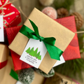 'Wishing You a Very Merry Christmas' Pine Gift Tag pack of 6 — CALLA COLLECTIVE | Calla Collective
