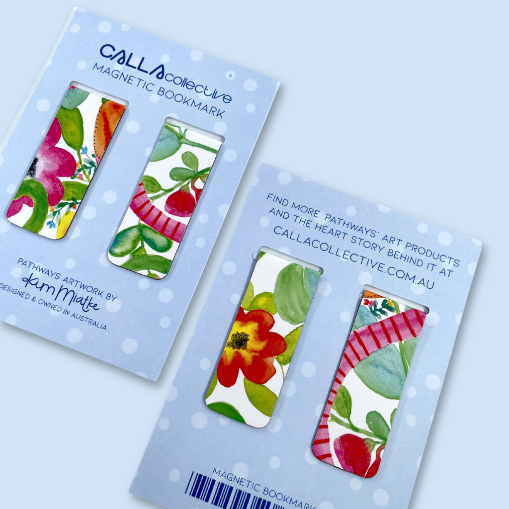 Magnetic Bookmarks - PWY - Set of two - Pathways - KIM MIATKE