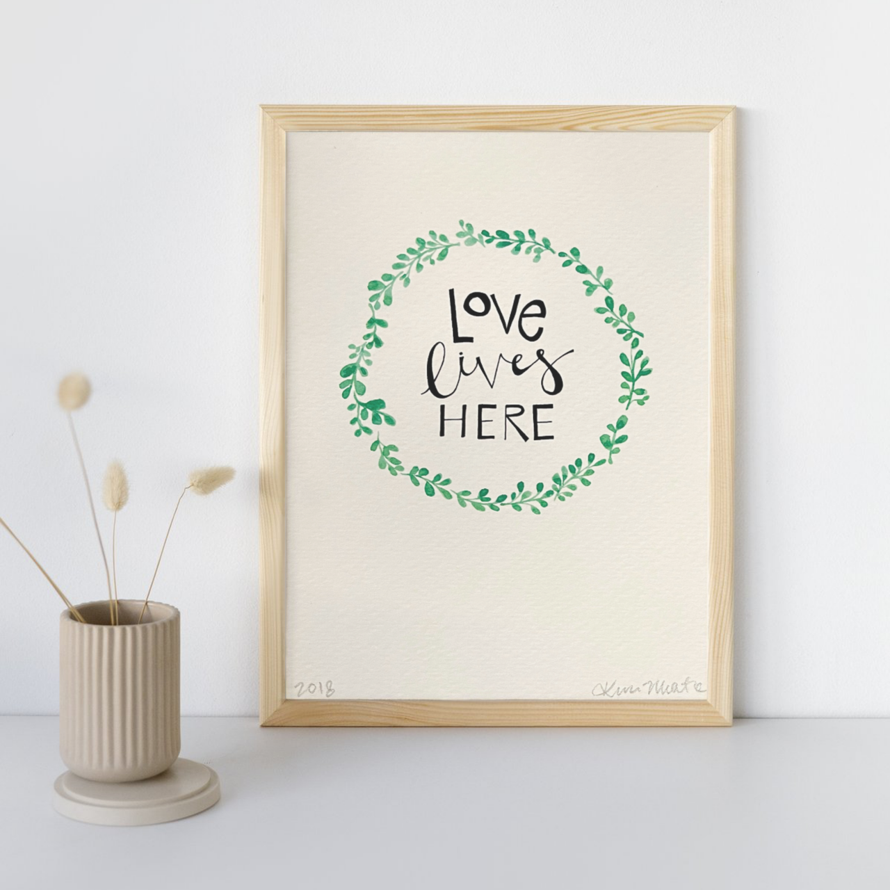 Love Lives Here — PRINT | Calla Collective