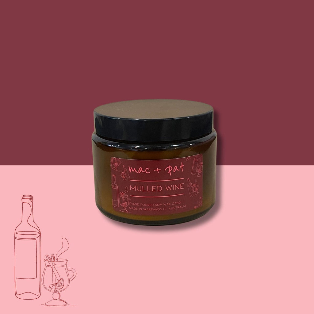 Mulled Wine Candle - Winter Series Candle — MAC + PAT | Calla Collective