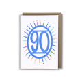 '90' Birthday Card — KIM MIATKE ART | Calla Collective