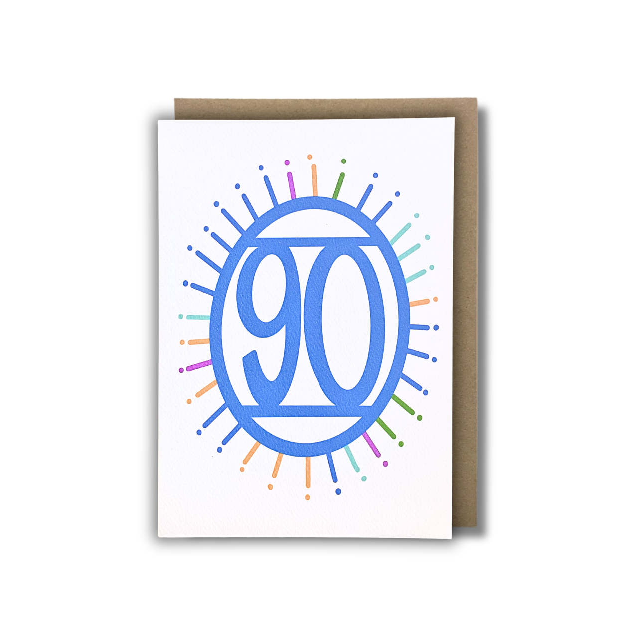 '90' Birthday Card — KIM MIATKE ART | Calla Collective