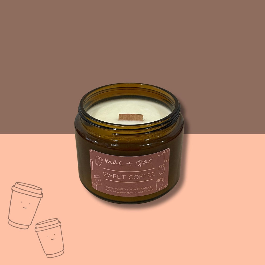 Sweet Coffee Candle - Winter Series — MAC + PAT | Calla Collective