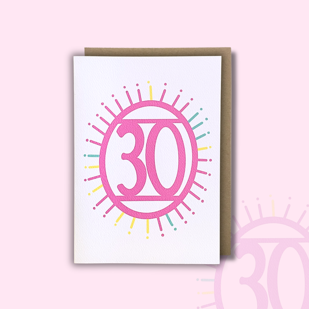 '30' Birthday Card — KIM MIATKE | Calla Collective