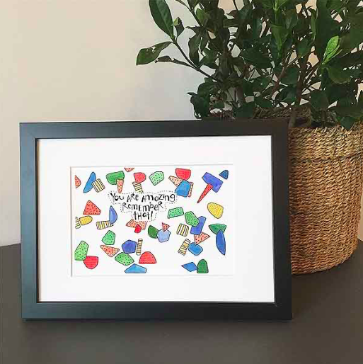You Are Amazing - Primary Colours — PRINT | Calla Collective