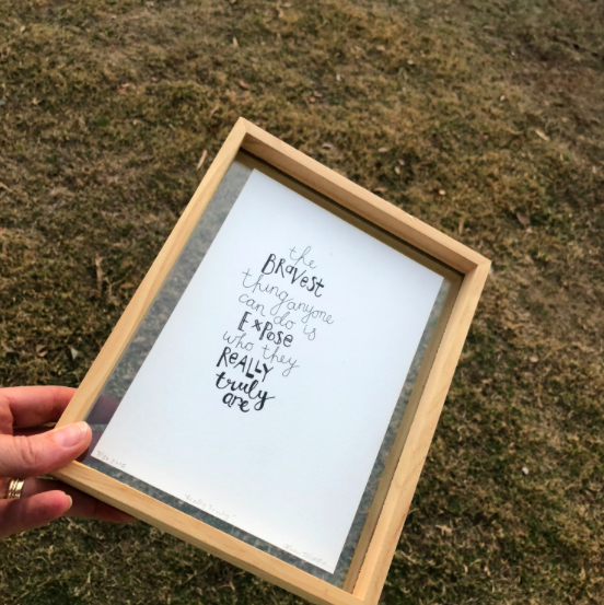 Bravest Thing/Really Truly — PRINT | Calla Collective
