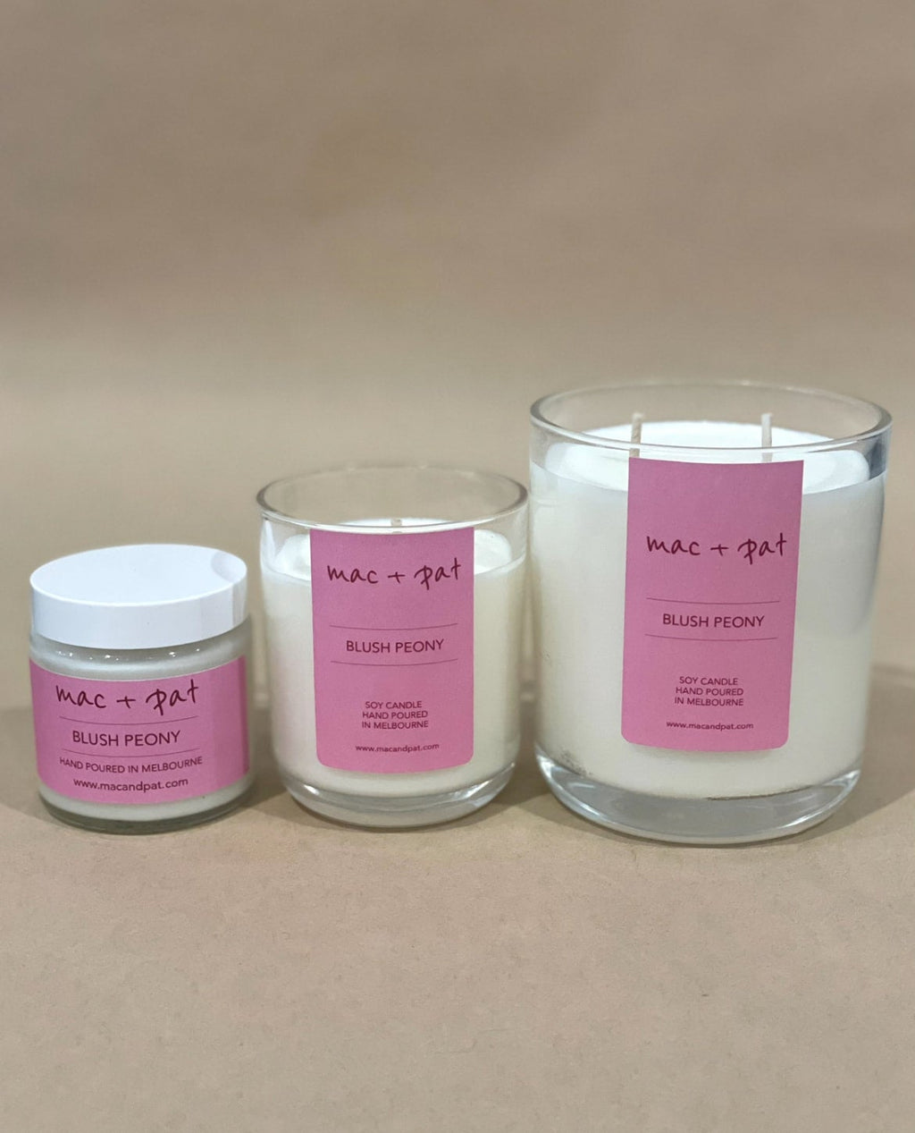 Blush Peony Candle — MAC + PAT | Calla Collective