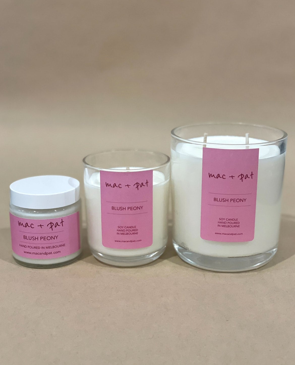 Blush Peony Candle — MAC + PAT | Calla Collective