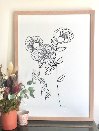 Floaty Floral — Kim Miatke Art | Calla Collective