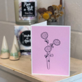 'Pink Big Mama Daisy' CARD - FLORAL CARD — KIM MIATKE | Calla Collective