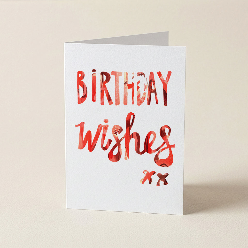 Birthday Wishes xx - WCO - Word Greeting Card