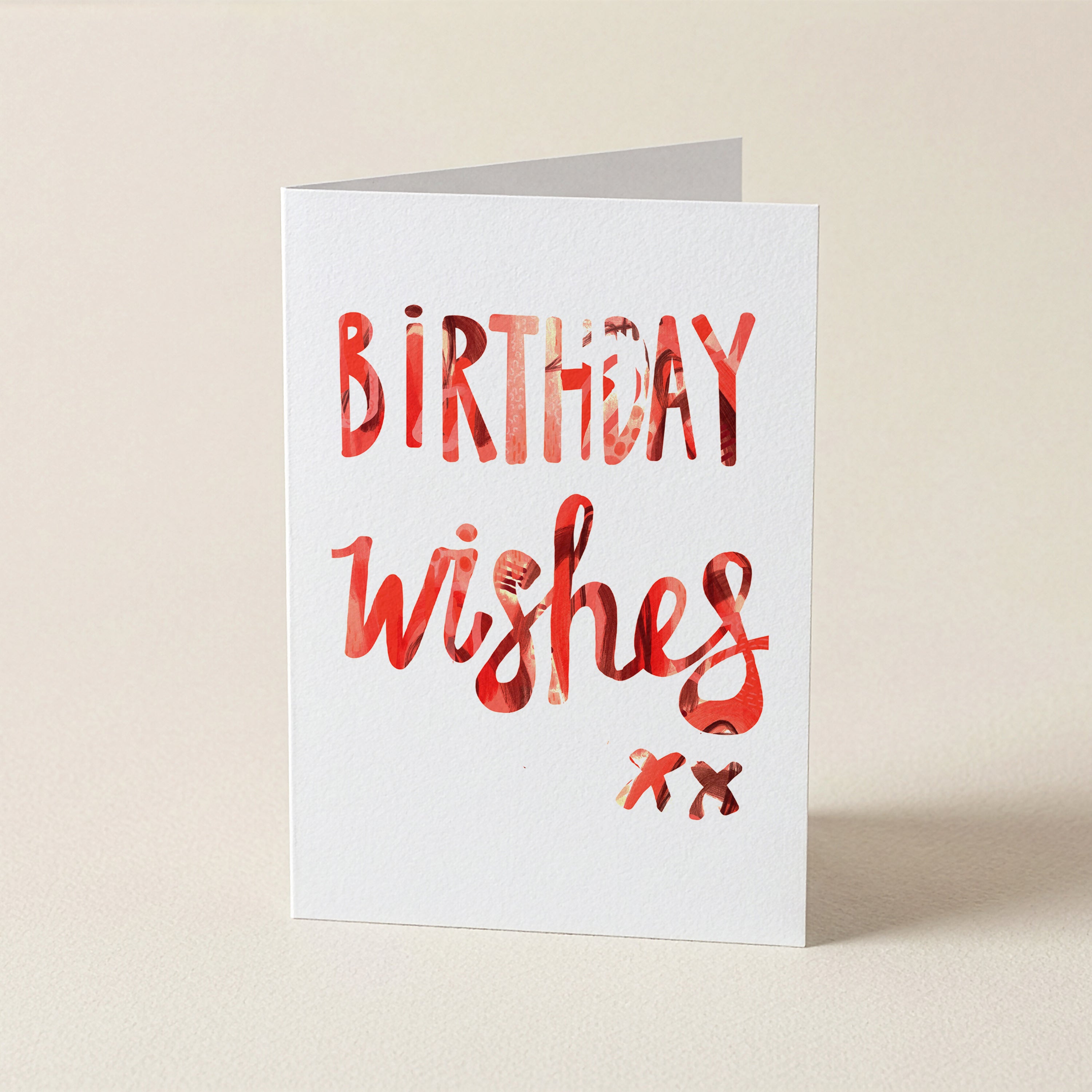 Birthday Wishes xx - WCO - Word Greeting Card