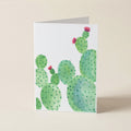 WS Cactus Bloom - Botanical Greeting Card