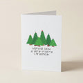 Christmas Pines Wishing You - CH - Christmas Cards