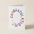 Congratulations xx - WCO - Word Greeting Card