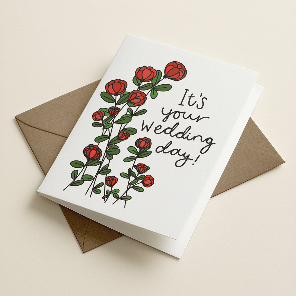 WS It's Your Wedding - FL - Word Greeting Card