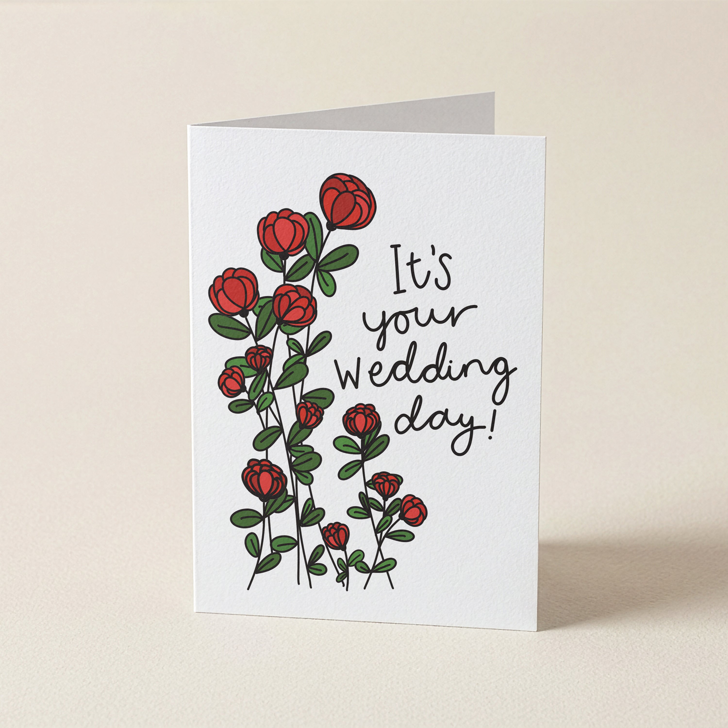 WS It's Your Wedding - FL - Word Greeting Card