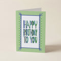 WS Happy Birthday To You GRN - FR - Word Greeting Card