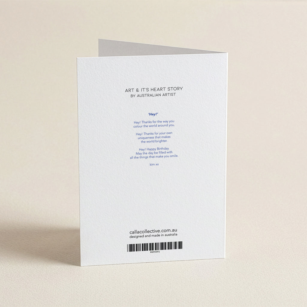 WS Hey! Happy Birthday - WCO - Word Greeting Card