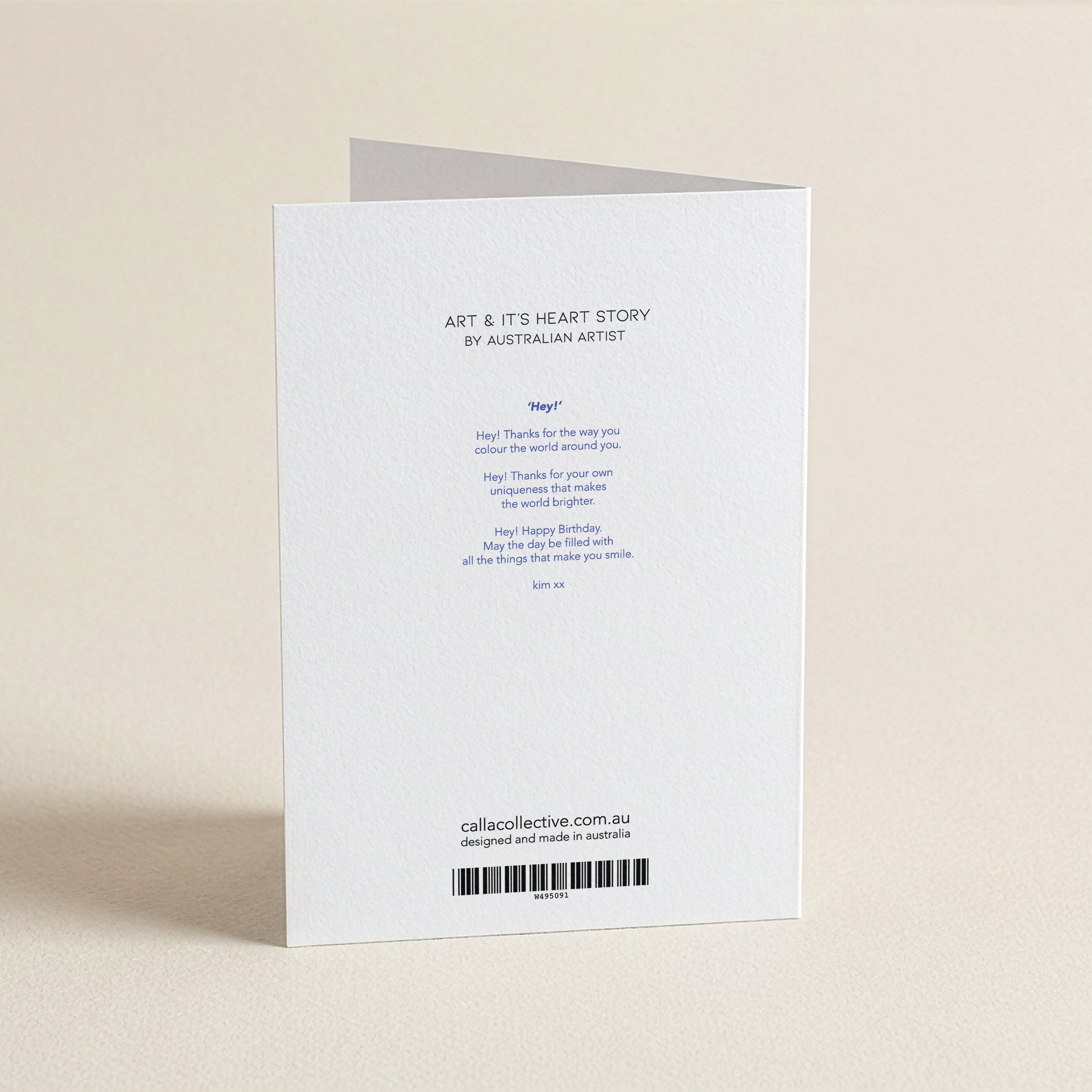 WS Hey! Happy Birthday - WCO - Word Greeting Card
