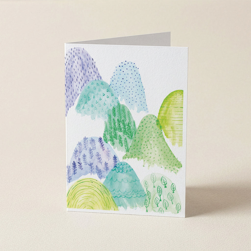 WS Hills To Climb - Botanical Greeting Card