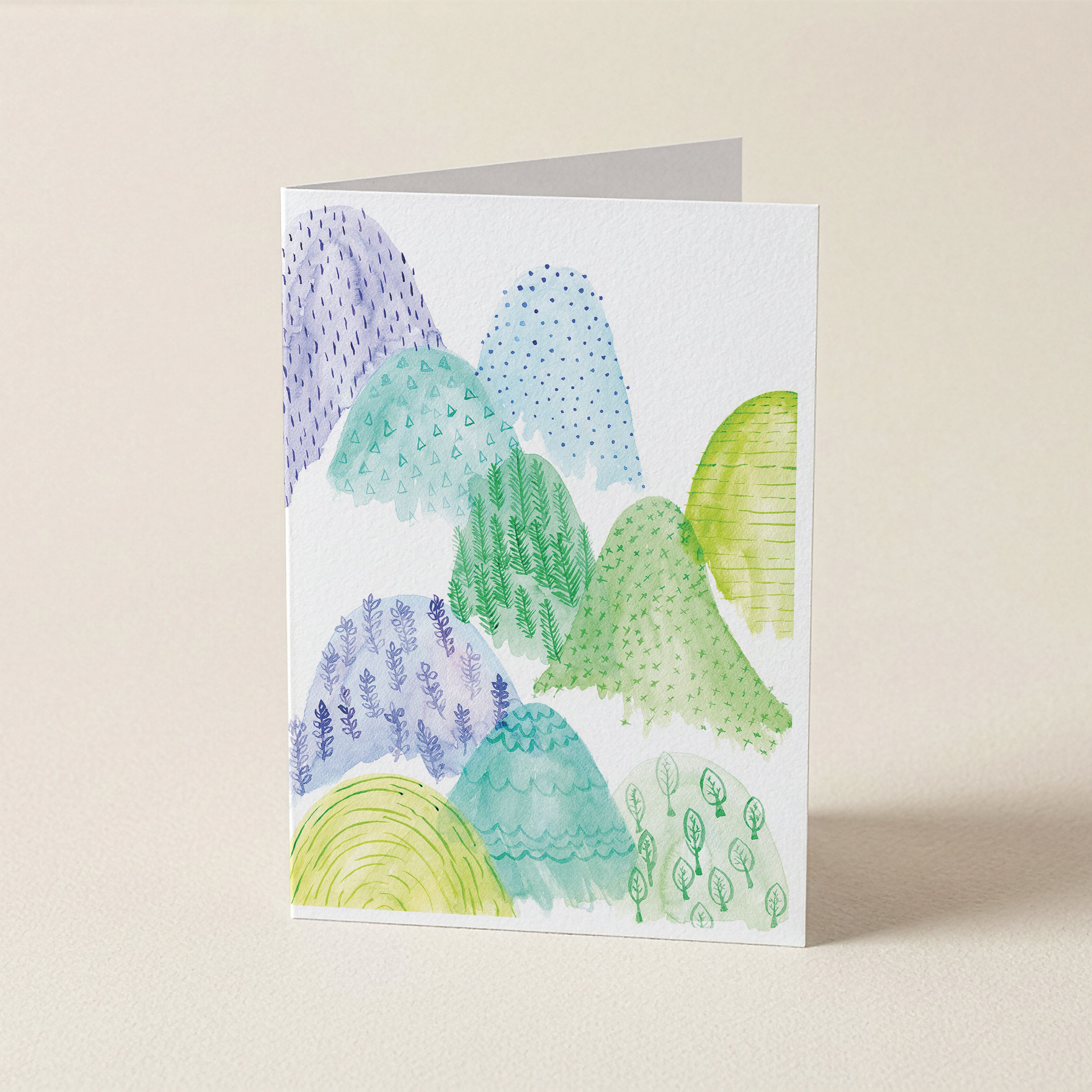 WS Hills To Climb - Botanical Greeting Card