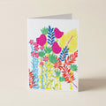 WS Imagine Flower Jungle - BOTANICAL GREETING CARD