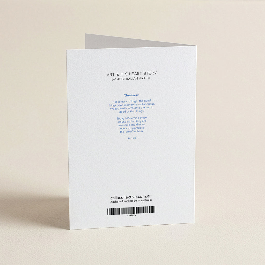 It's Your Birthday Great - WW - Word Greeting Card