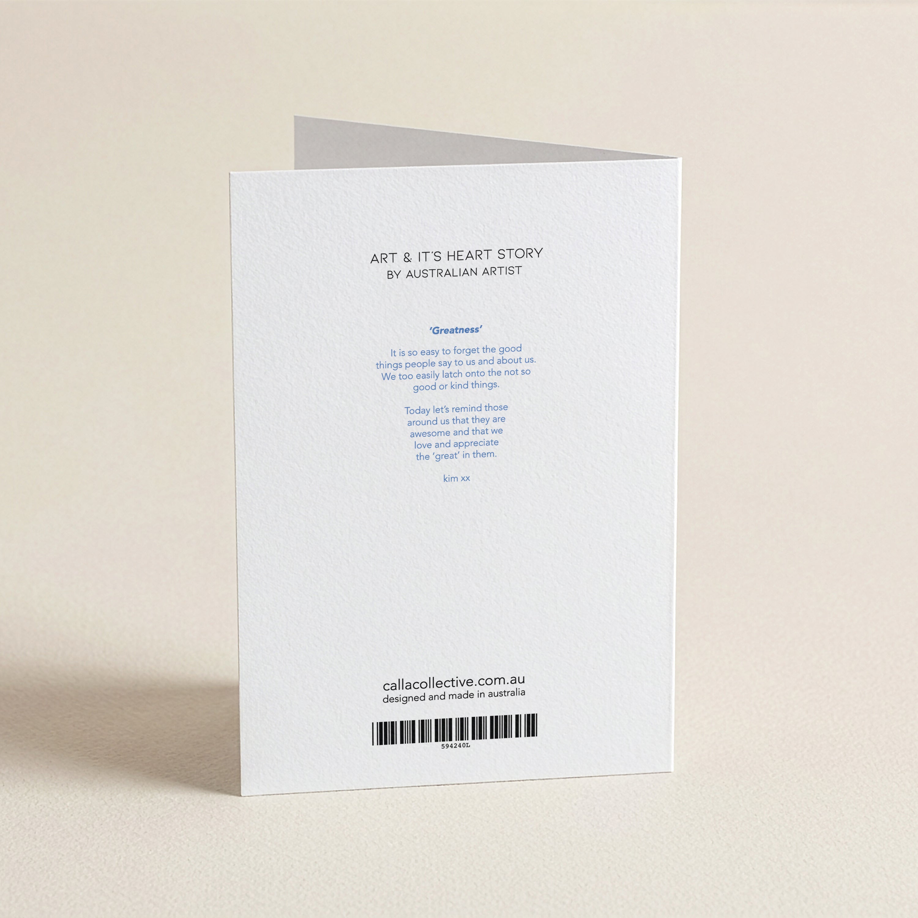 It's Your Birthday Great - WW - Word Greeting Card