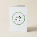 WS Joy Wreath - CH - Christmas Cards