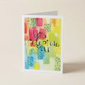 Let's Celebrate You - WCO - Word Greeting Card