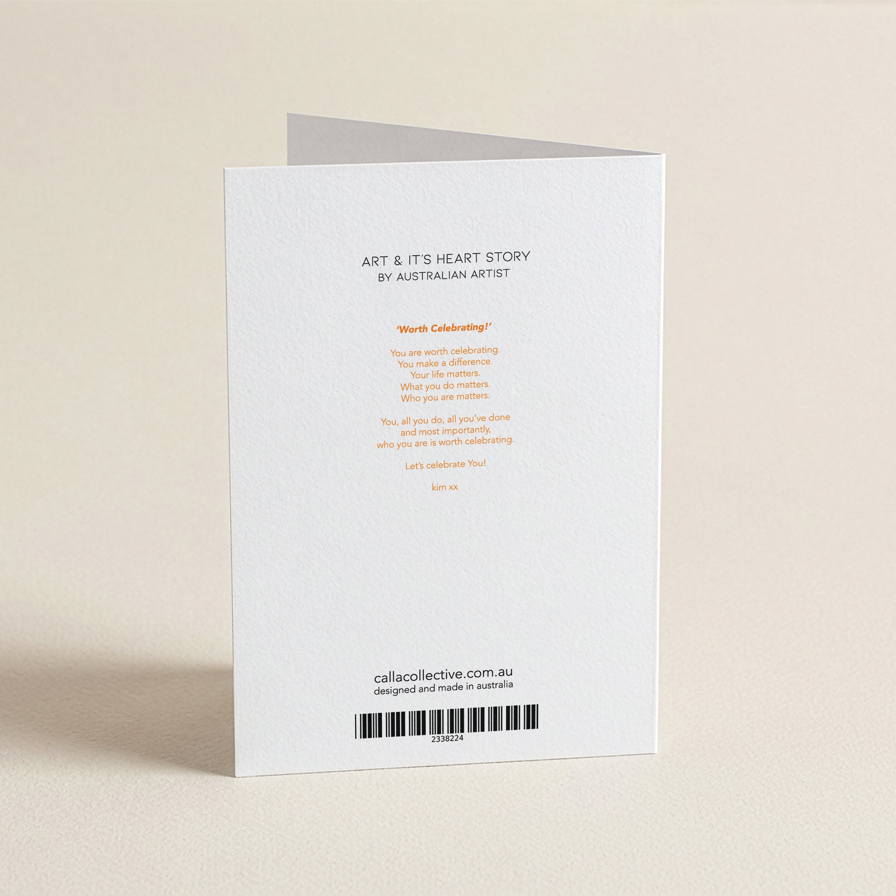 Let's Celebrate You - WCO - Word Greeting Card