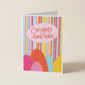 Congrats Love Birds - CEL - Word Greeting Card