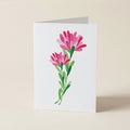 WS Pink Bloom Duo - Botanical Greeting Card