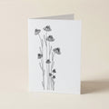WS Pretty Wildflower - BOTANICAL GREETING CARD